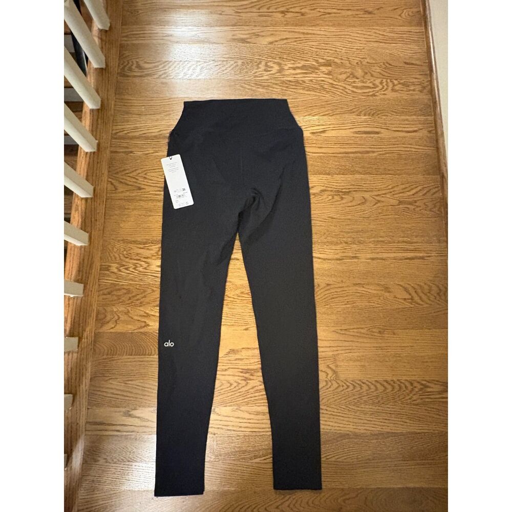 Alo Yoga SoftSculpt High-Waist Legging Black Large NWT Full Length Compression